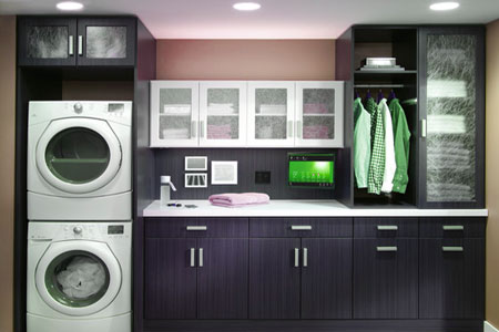 Utility room staging